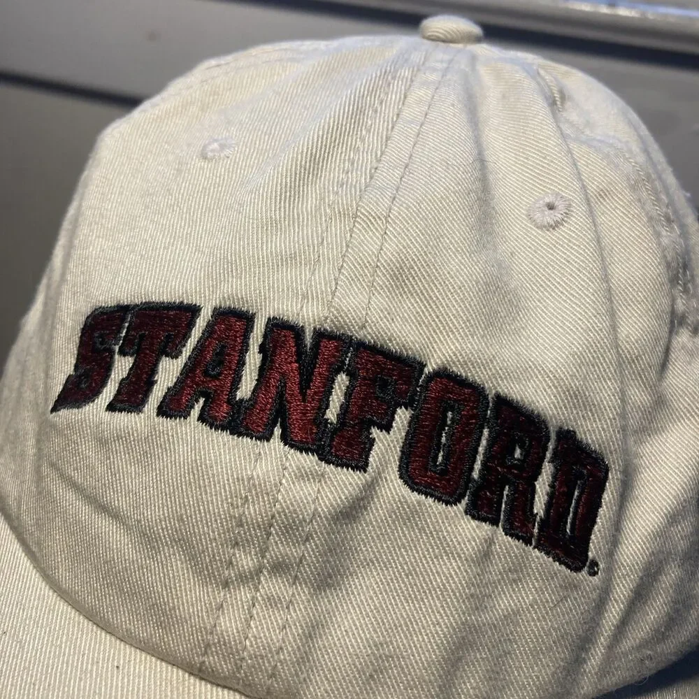 Stanford Cap Hat Nike Adjustable Strapback Embroidered College The Game Beige